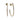 Diamond J Hoop Earrings