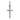 Diamond Petite Cross Pendant