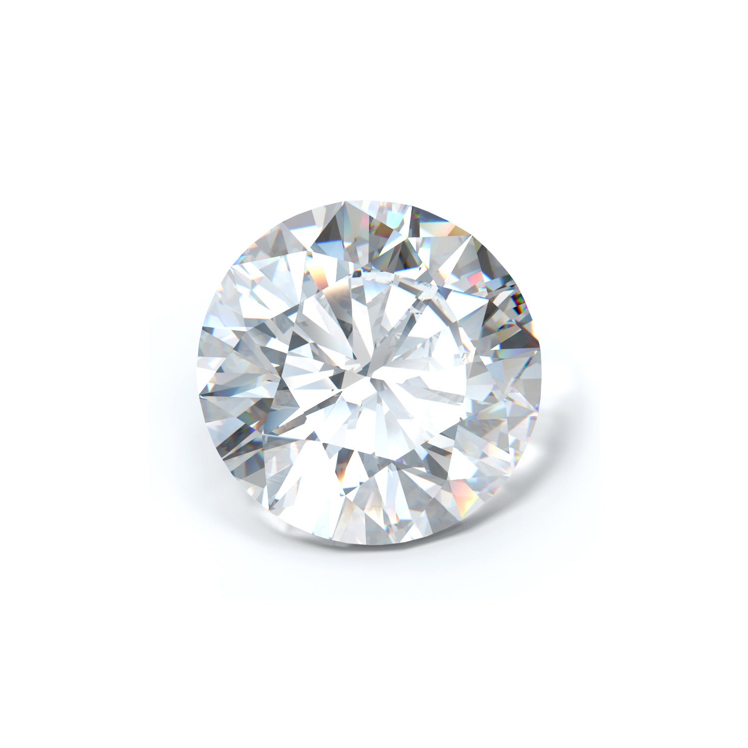1.03 Round Brilliant Diamond (CLARITY ENHANCED)