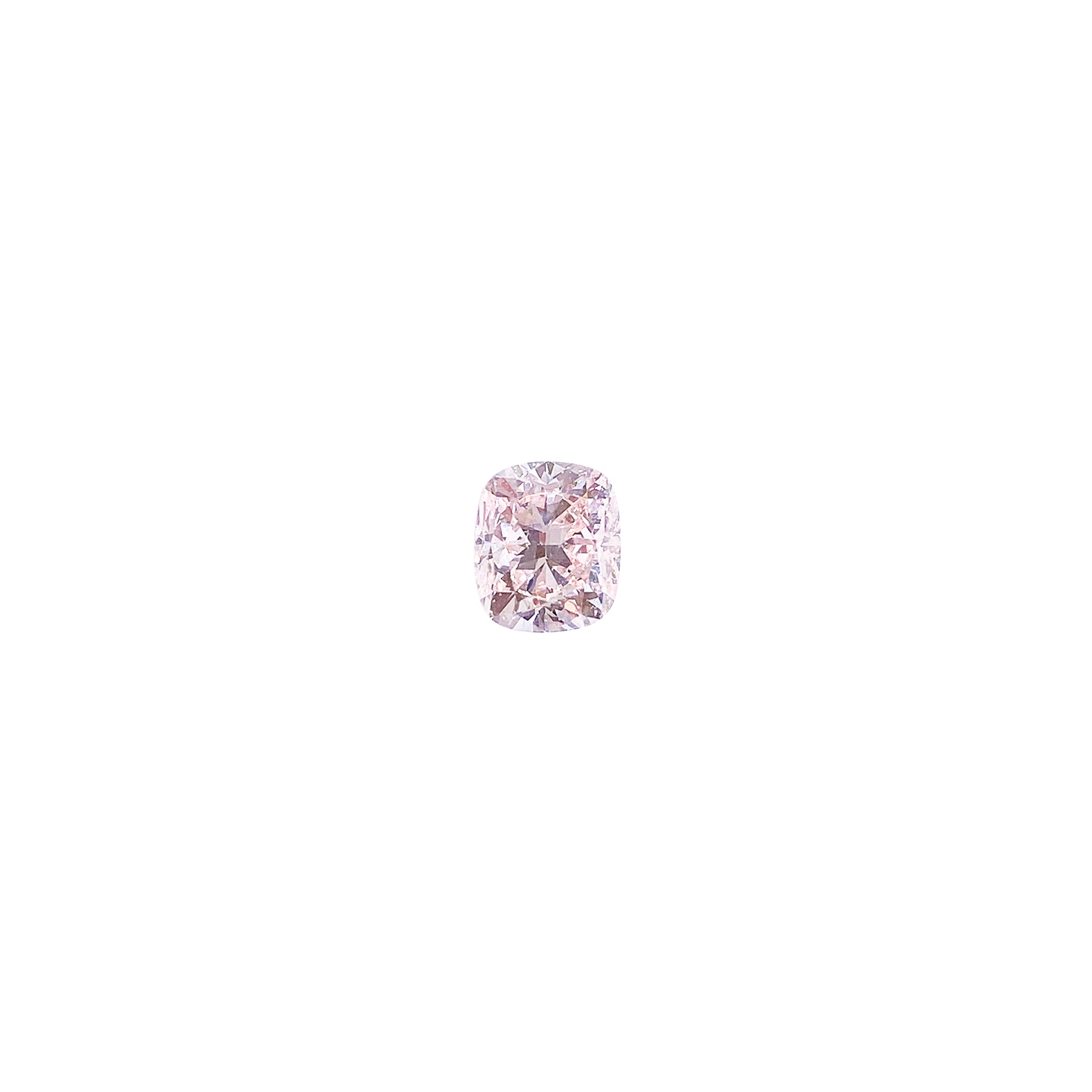 0.79 Fancy Pink Cushion Diamond