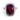 Rhodolite Garnet Ring with Diamonds