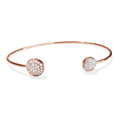 Cluster Diamond Cuff Bracelet