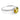1.89 Carat Fancy Yellow Round Brilliant Diamond Halo Ring