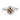 1.00 Carat Orange-Brown Round Brilliant Diamond Ring