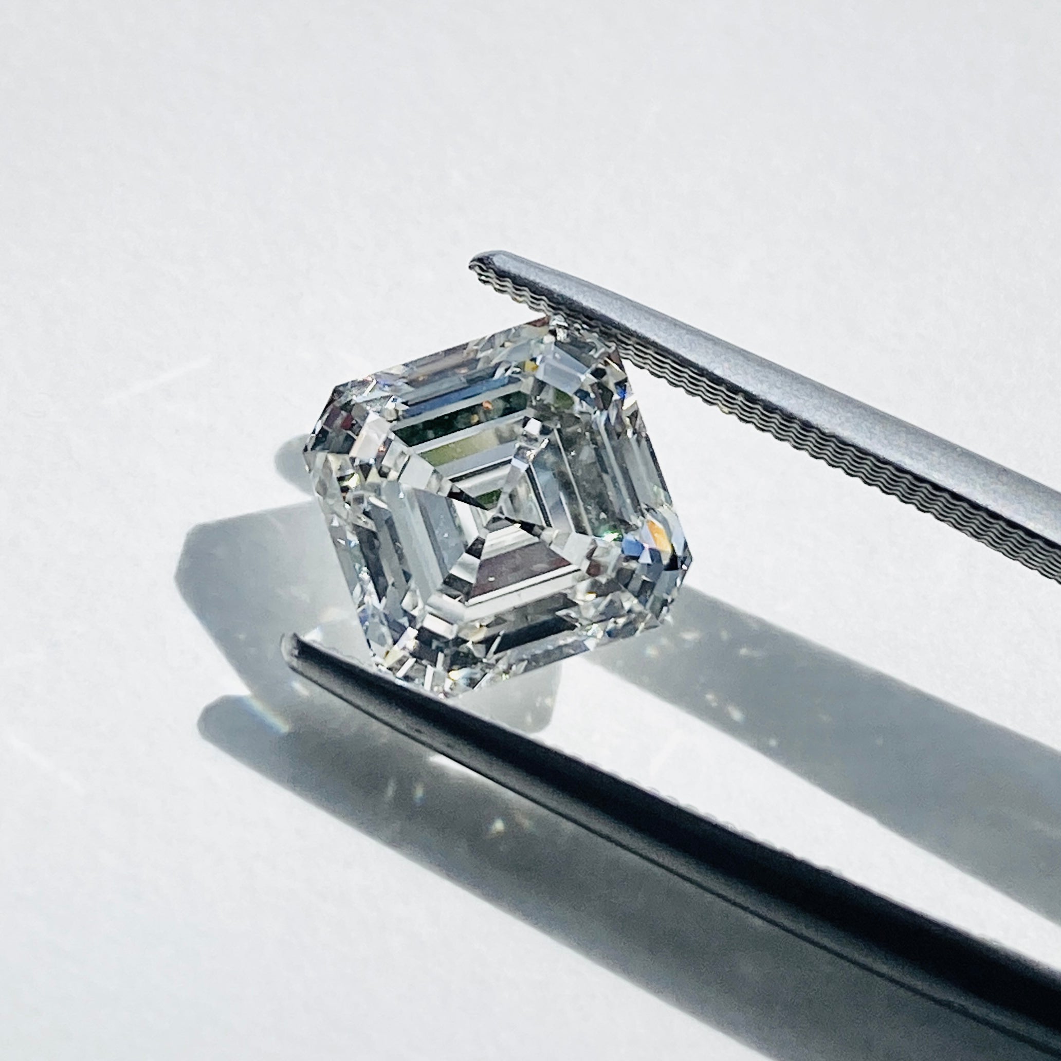 3.58 Asscher Cut G VS1 Lab Grown Diamond