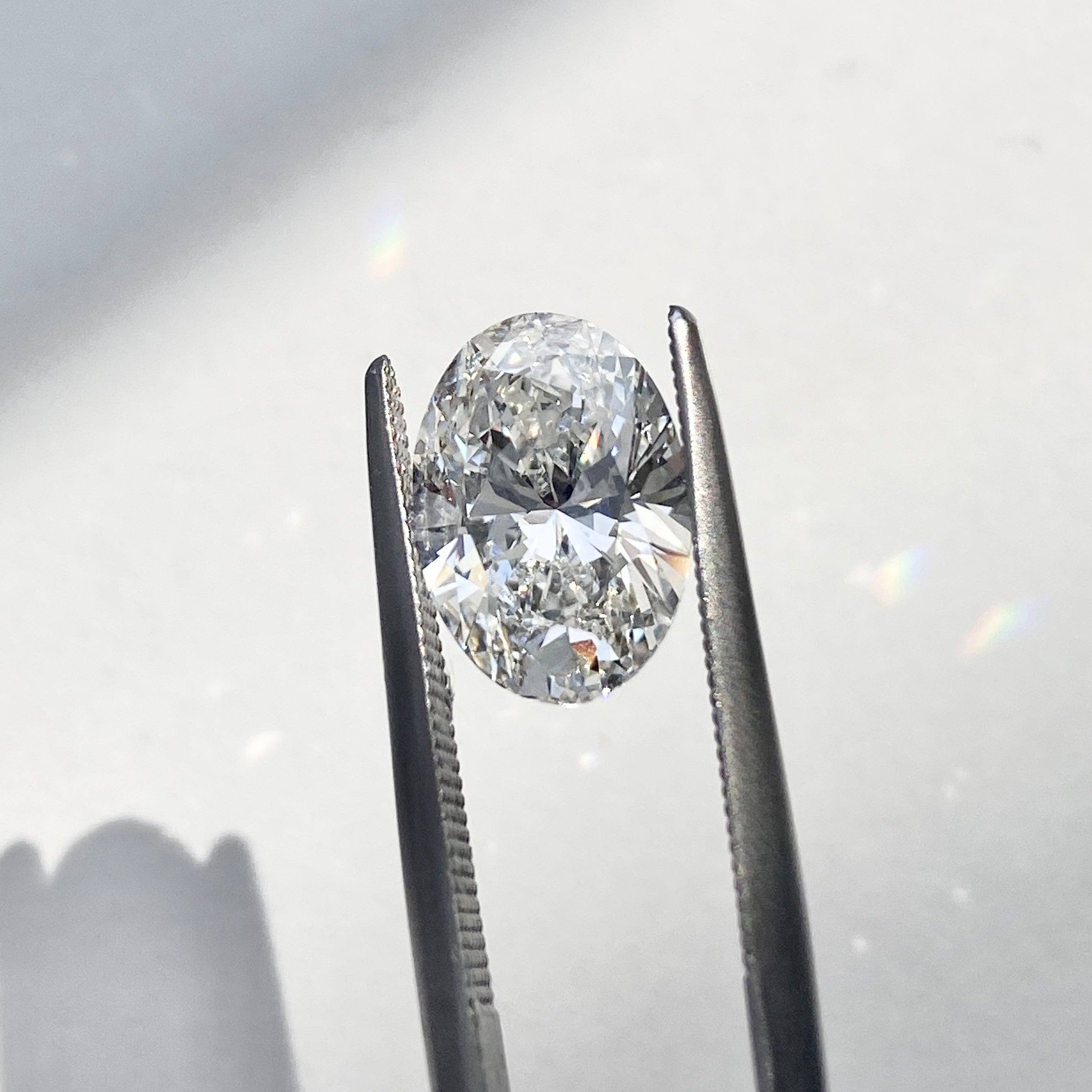 3.01 Oval F VS1 Lab Grown Diamond