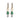 Emerald and Diamond Drop Earrings