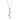 Yellow Diamond Dangle Pendant with Chain