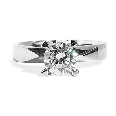 .74 Carat Round Brilliant Solitaire Engagement Ring