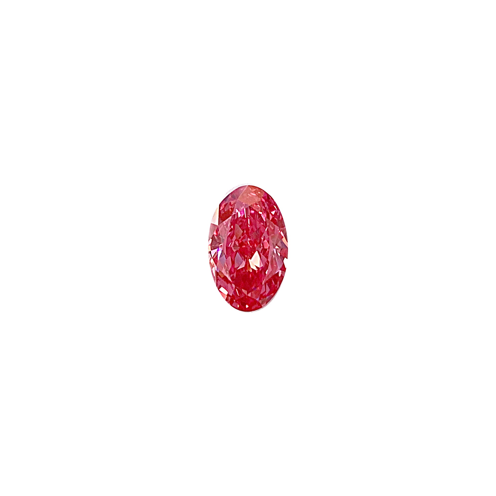 1.60 Fancy Vivid Pink Oval Diamond
