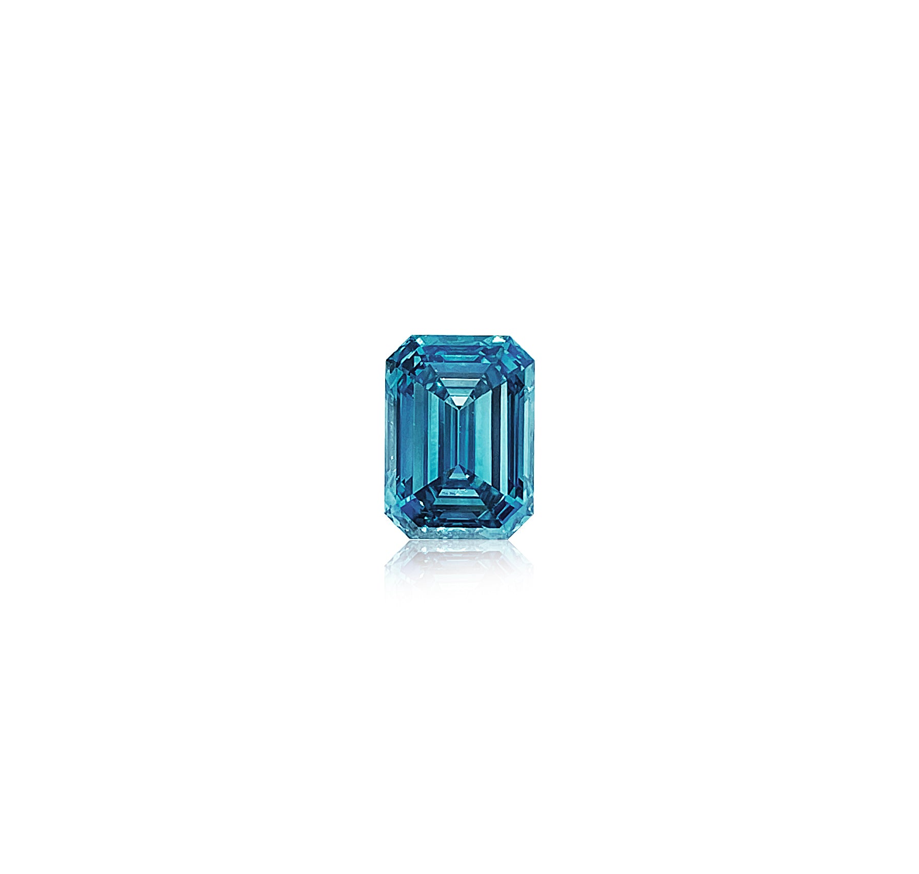 1.06 Green Blue Emerald Diamond