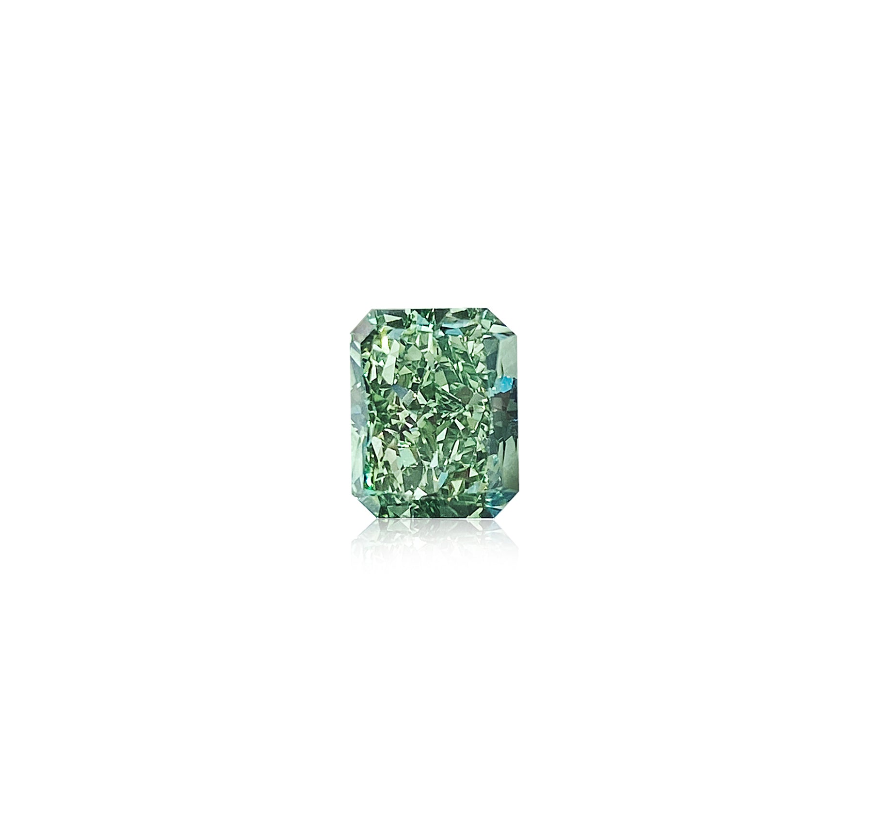 2.35 Intense Green Radiant Diamond
